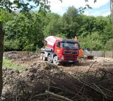 Camion en action