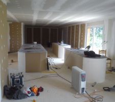 Mise en place des plans de travail