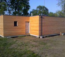 Pose des coiffes et des descentes de pluie