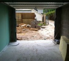 Cloisons du garage