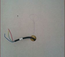 Arrivée d'électricité pour la hotte