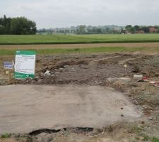 Accés chantier