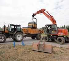 Accés chantier