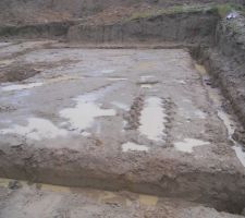 Apres beaucoup d'attente a cause du temps nous avons enfin pu commencer notre chantier!!!