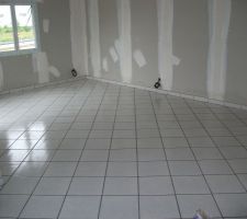 Carrelage du salon