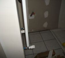 Carrelage de la sdb du rdc