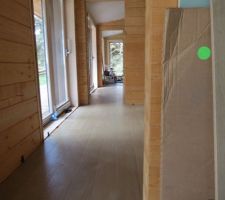 Vue traversante des chambres