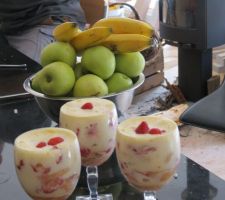 La récompense : Tiramisu aux fraises ardéchoises