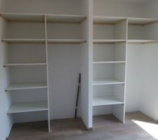 Emménagement de notre placard