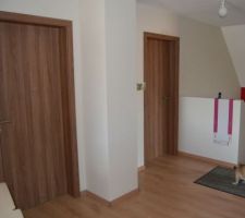 Parquet d&eacute;gagement/coin bureau termin&eacute;