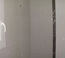 1er juin : joints faïences sdb étage