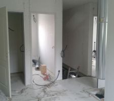 Vue depuis la 3e chambre. Quelle avancée en quelques jours.