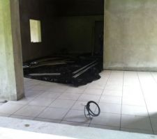 Vue carrelage depuis fenetre cuisine