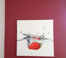 Des nouveaux arrivants dans la cuisine...avec spot qui l'éclaire le soir...