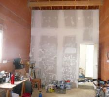 Notre QG pour les finitions: le garage