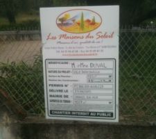 Affichage du permis de construire