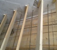 Confection escalier quart tournant gauche