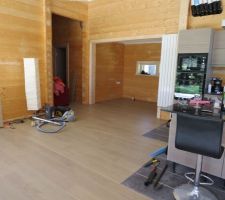 Vue du salon   bureau