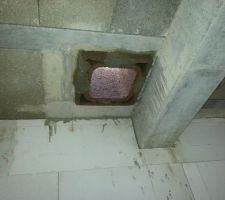 Ouverture de cheminé.