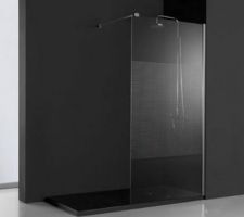 Paroi   douche salle de bain à l'étage