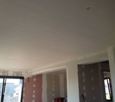 Enduit des plafonds