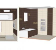 Salle de bain étage