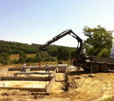 Déchargement du plancher