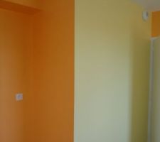 Mur de la cuisine vers le cellier