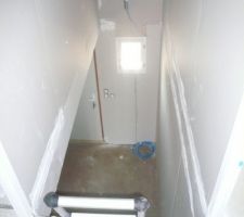 Emplacement futur escalier