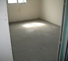 Chape chambre RDC