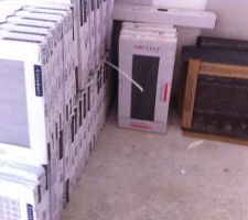 Livraison du carrelage