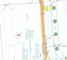 Les donn&eacute;es topographiques de notre terrain.