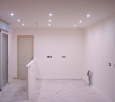 Peinture de la cuisine terminée