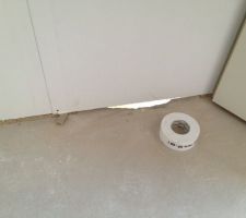 Trou plancher dressing suite parentale