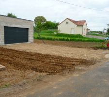 Chemin du garage