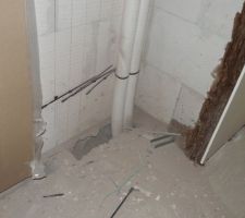 Passage des gaines VMC double Flux Paul Ventilation