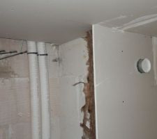 Passage des gaines VMC double Flux Paul Ventilation