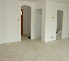 Pi&egrave;ce &agrave; vivre cot&eacute; entr&eacute;e