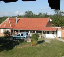 180 m2 habitables sorties de terre après un an de travaux.