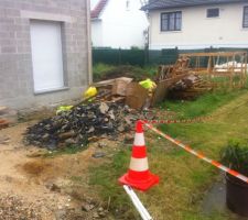 Gravats et d&eacute;chets &agrave; d&eacute;barrasser