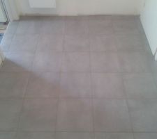 Carrelage du cellier