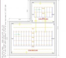 Plan de pose plancher euromac2 dalle haute 1er étage