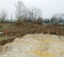 D&eacute;but des travaux de viabilisation