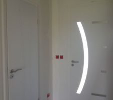 Porte d entree et wc