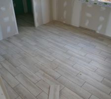 Carrelage dans la chambre parentale