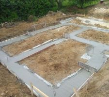 Fondations coul&eacute;es