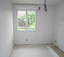 Chambre 3 (celle de droite sur le plan d'étage).
