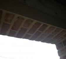 Jointoiement des linteaux