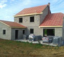 Ecran sous toiture avant pose des tuiles