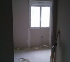 Vue du dégagement sur la chambre 4